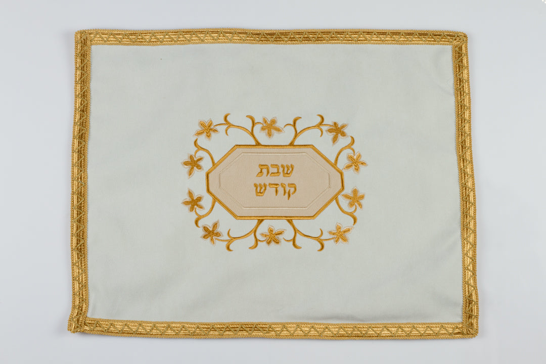 כיסוי חלות יהלום, לבן